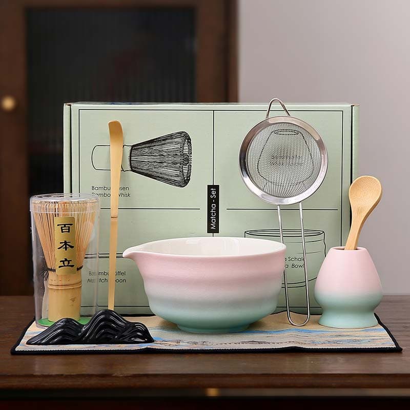 Juego de infusor de cerámica para té estilo japonés