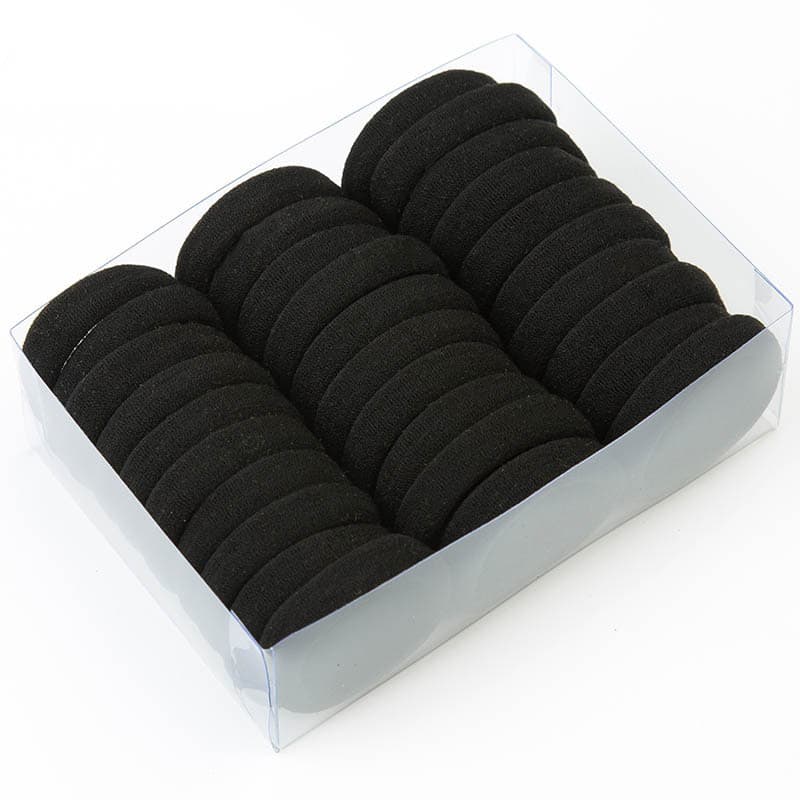 Goma elástica para cabello de tela con raíces negras