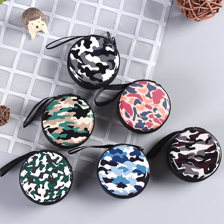 Billetera portátil con diseño militar y camuflaje