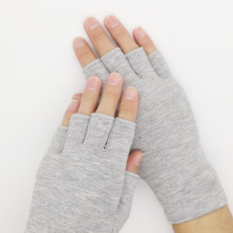 Guantes de fibra de carbón de bambú antideslizantes