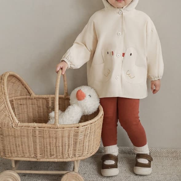 Pantalones tipo leggings para niña, elásticos y versátiles para exterior