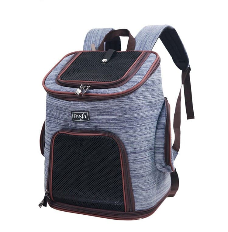 Mochila para mascotas transpirable estilo backpack