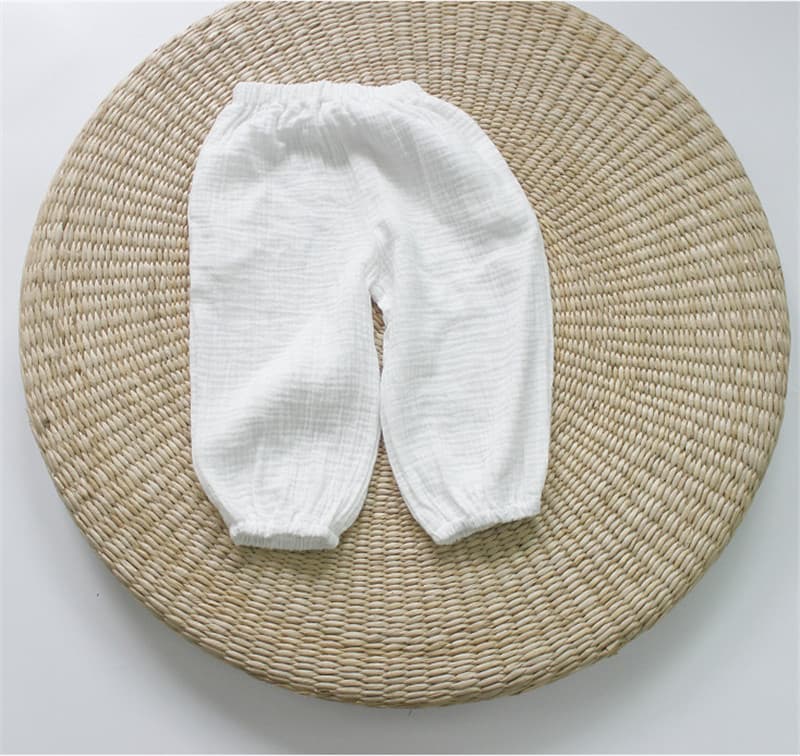 Bloomers infantiles de algodón y lino básicos