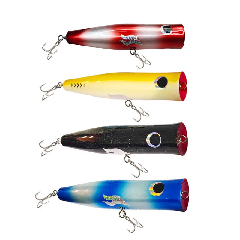 Cebo de pesca de madera para pesca marina