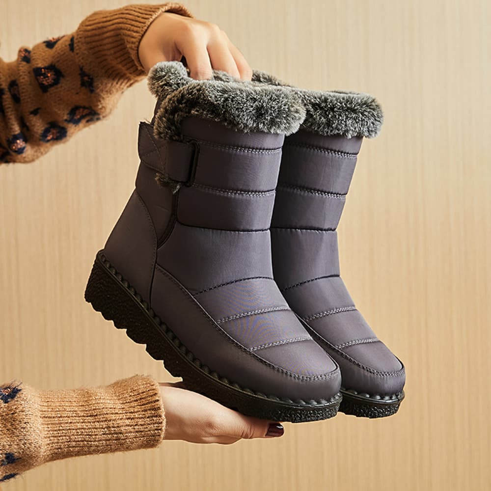 Botas de nieve impermeables con cierre adhesivo