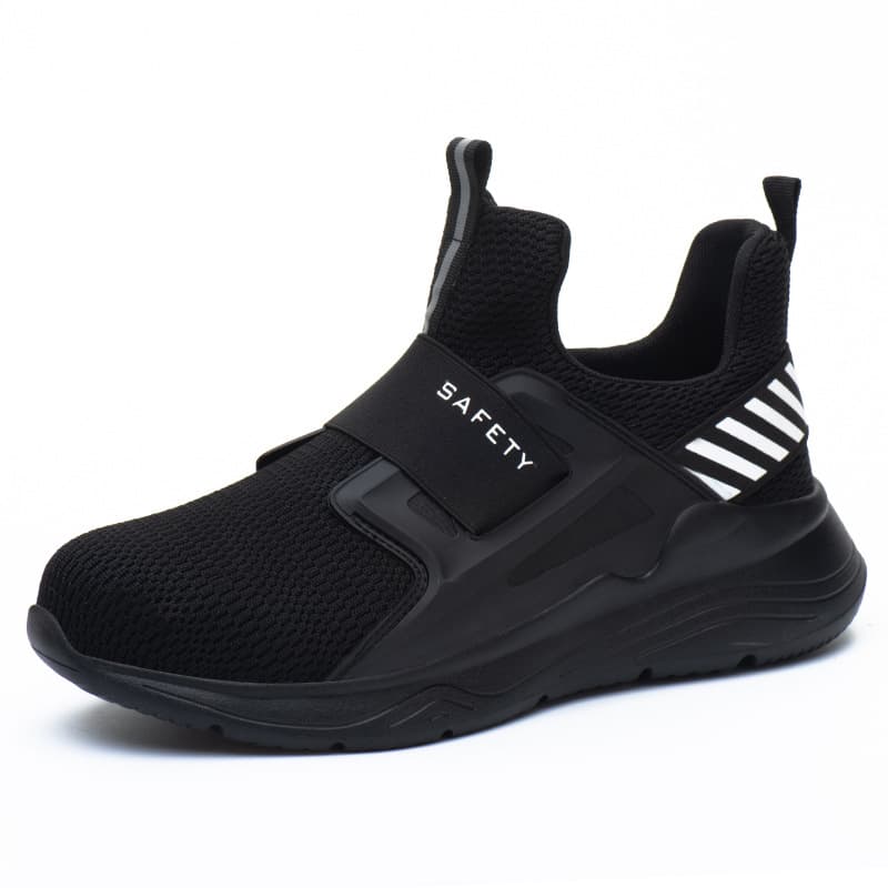Zapatos de seguridad con puntera de acero, cómodos y respirables