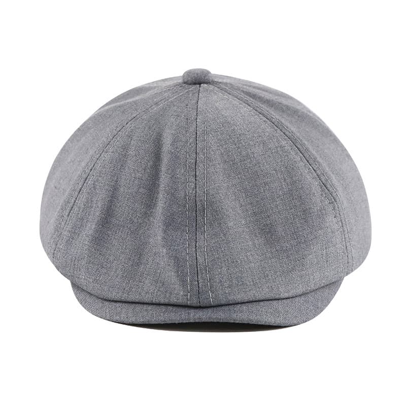 Boina retro color liso unisex