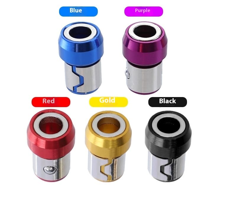 Anillo magnético para sostener puntas de herramientas