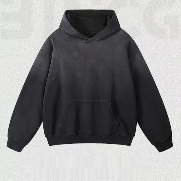 Sudadera con capucha desgastada para parejas