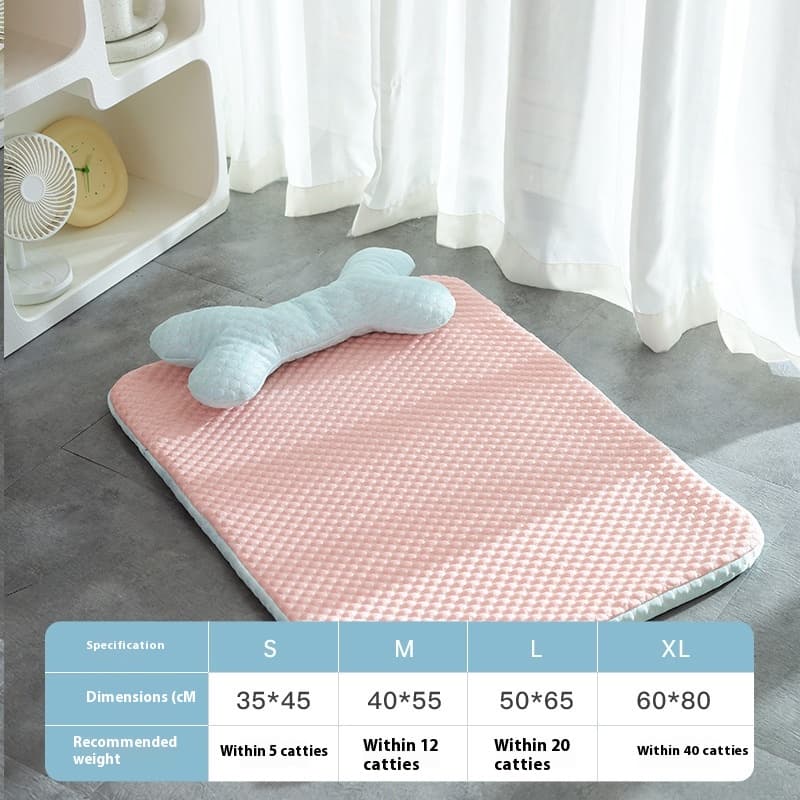 Cama refrescante para perros con tela transpirable