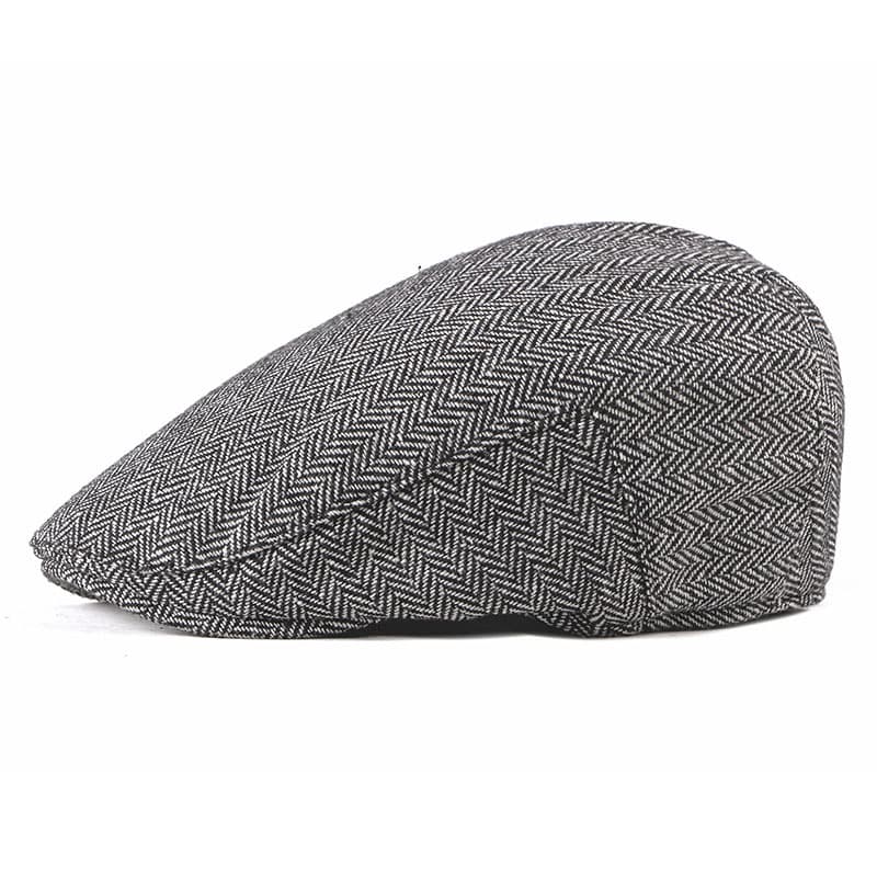 Boina rayada estilo coreano para hombre
