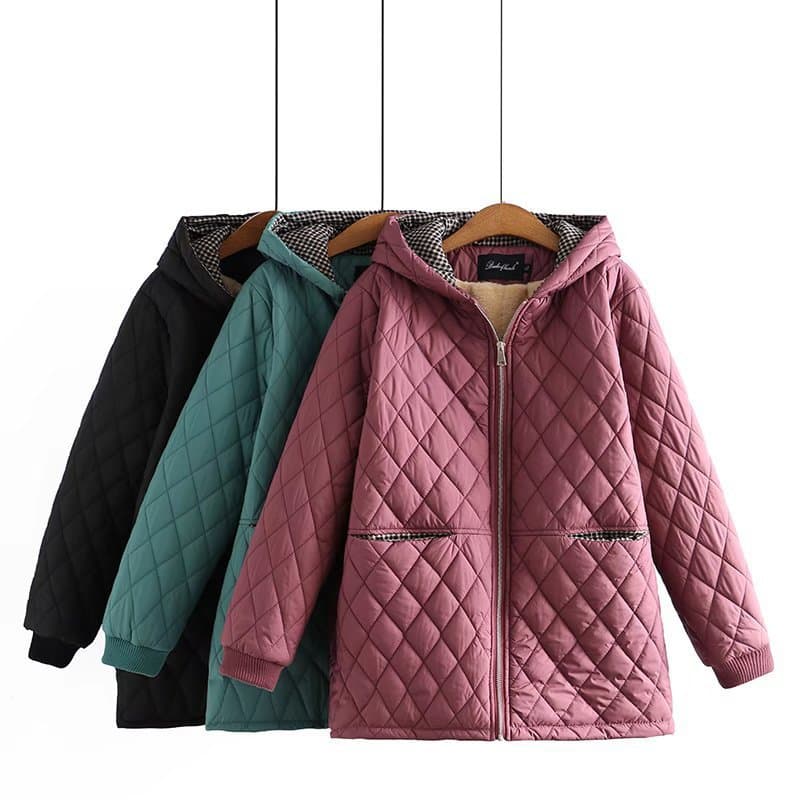 Abrigo acolchado mujer talla grande