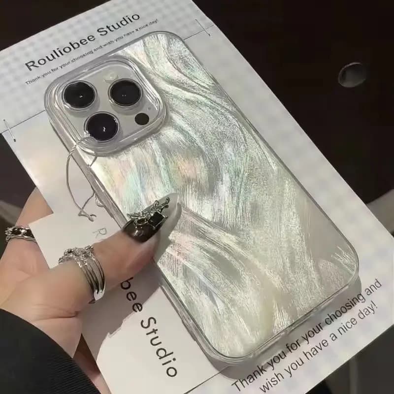 Funda iPhone mariposa 3D con soporte