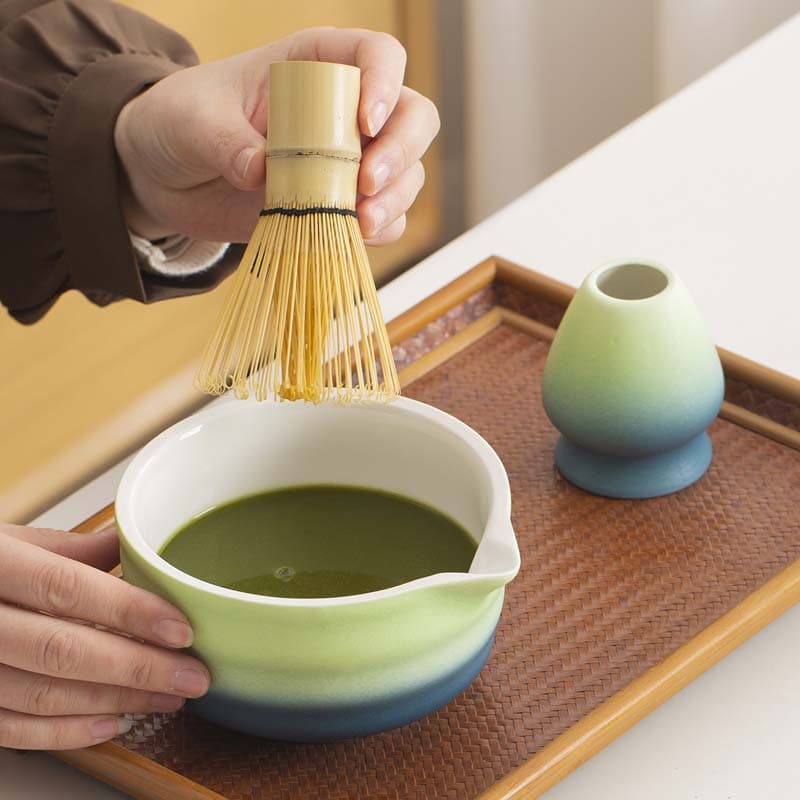 Juego de infusor de cerámica para té estilo japonés