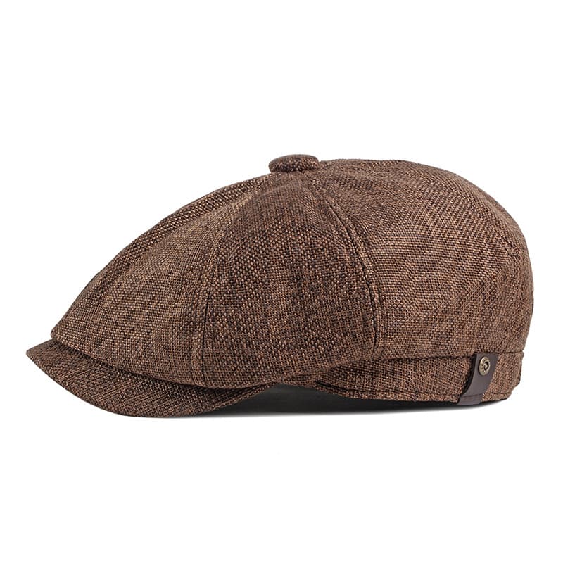 Gorra transpirable de estilo plano ajustable