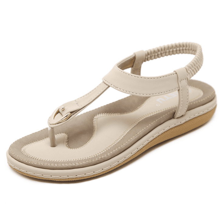 Sandalias bohemias cómodas para mujer estilo europeo