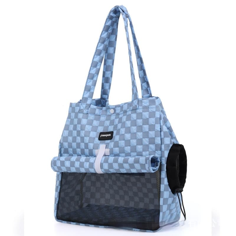Bolsa transportadora suave para gatos portátil y compacta