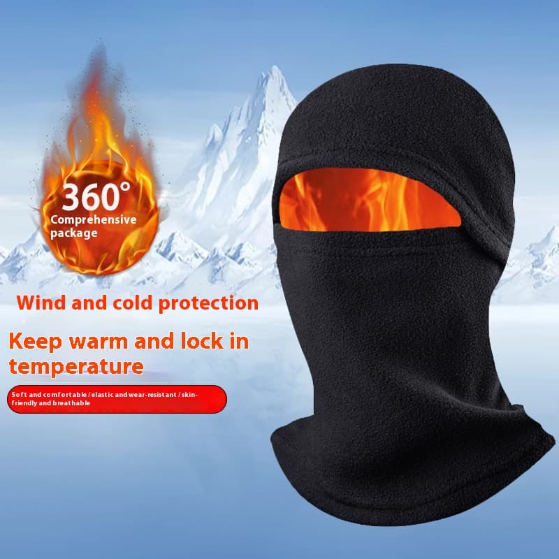 Gorra de polar cálida para proteger cuello