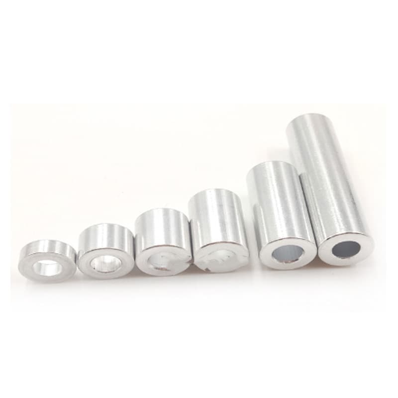 Anillo de aluminio pulido para aislamiento