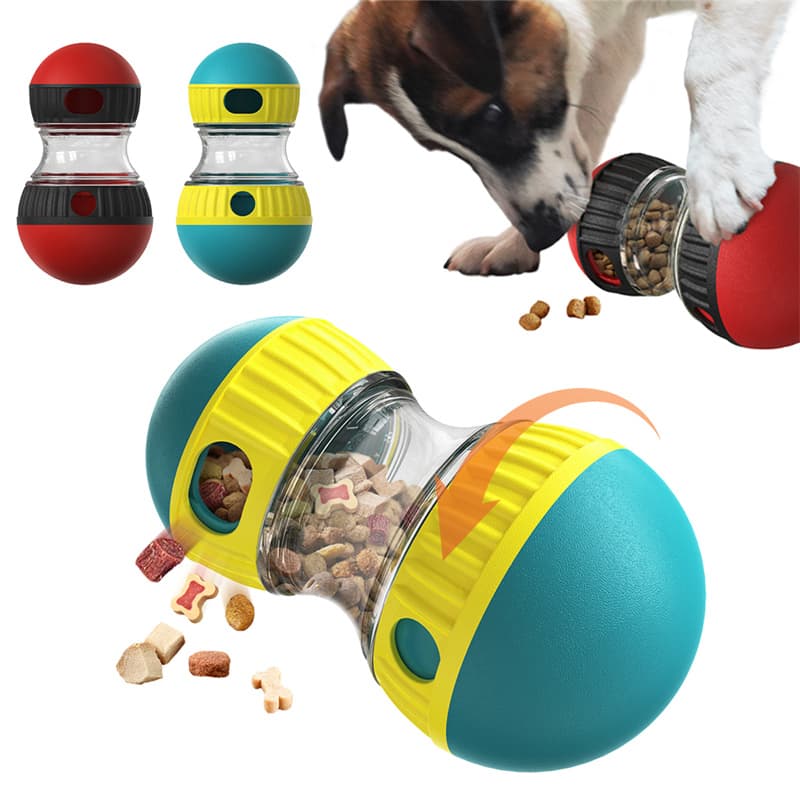 Juguete dispensador de alimento interactivo para perros
