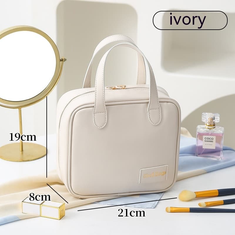Bolsa organizadora de cosméticos impermeable con gran capacidad