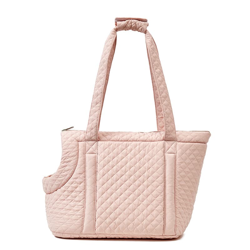 Bolsa transportadora acolchada tipo sillín para mascotas