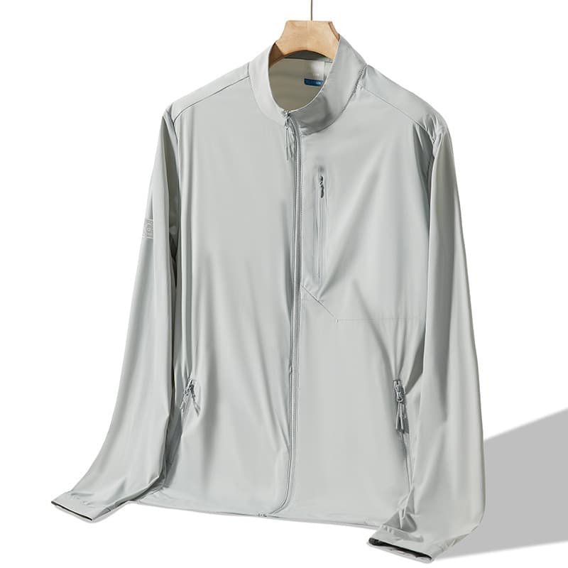 Chaqueta deportiva protección UV transpirable