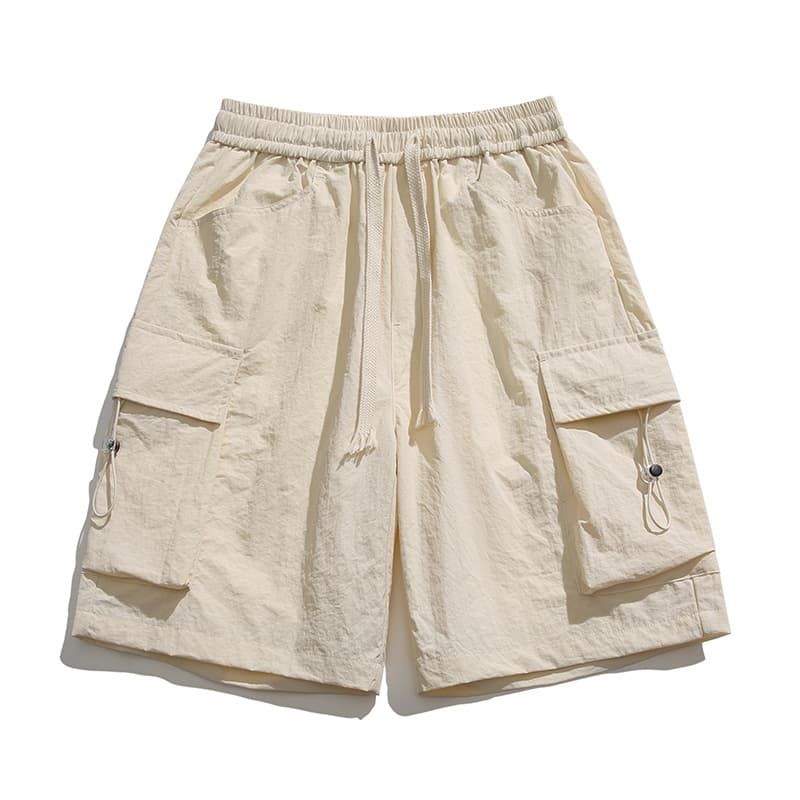 Shorts cargo deportivos de secado rápido para hombre