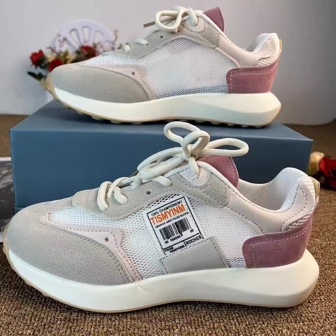 Zapatillas retro casual para mujer