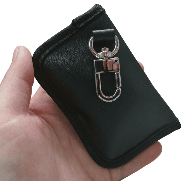 Estuche para llave de coche con protección anti-escaneo