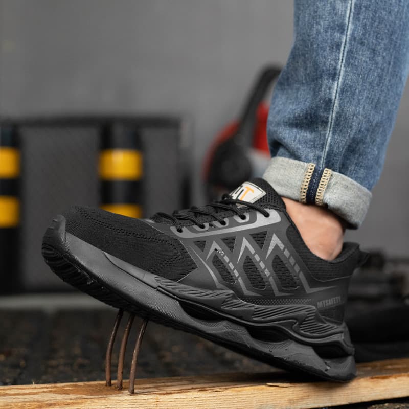 Zapatos de seguridad laboral con puntera de acero
