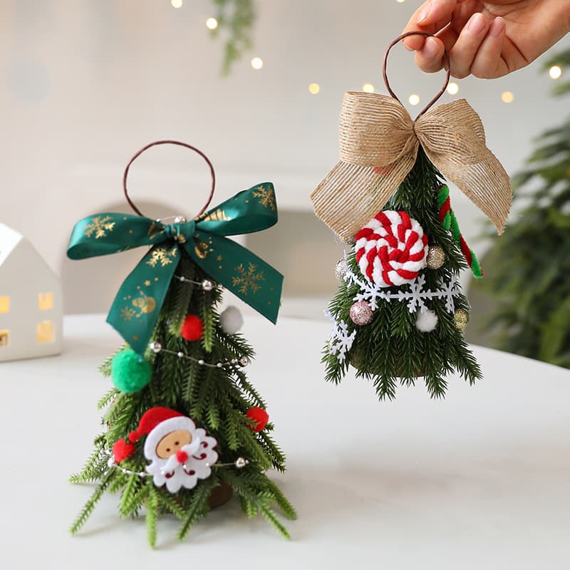 Adornos navideños pequeños para armar y decorar