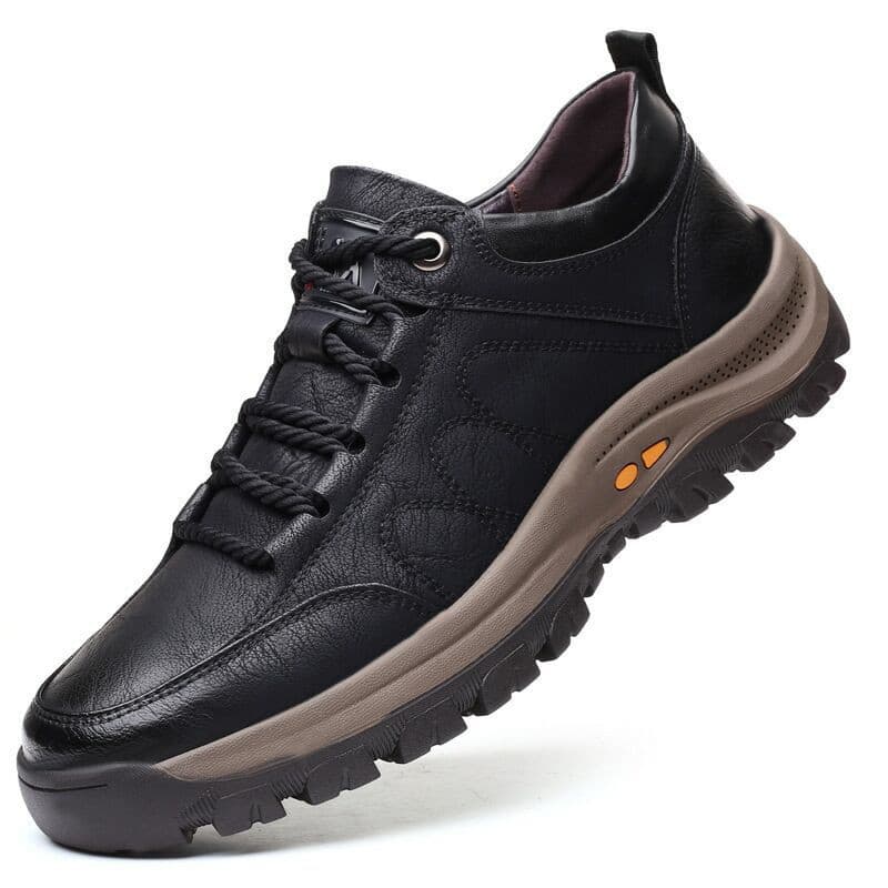 Zapatos senderismo cuero casual resistentes