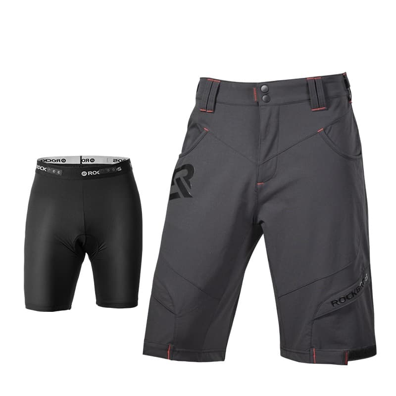 Pantalones de ciclismo para hombre, transpirables y de secado rápido