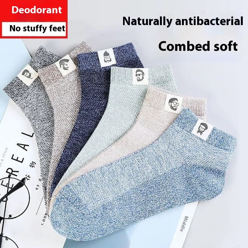Calcetines de algodón desodorantes y absorbentes