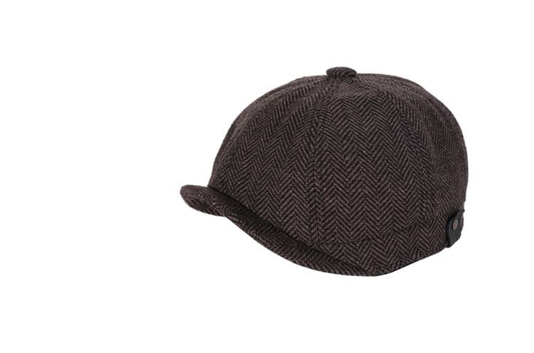 Gorra octagonal estilo británico de moda