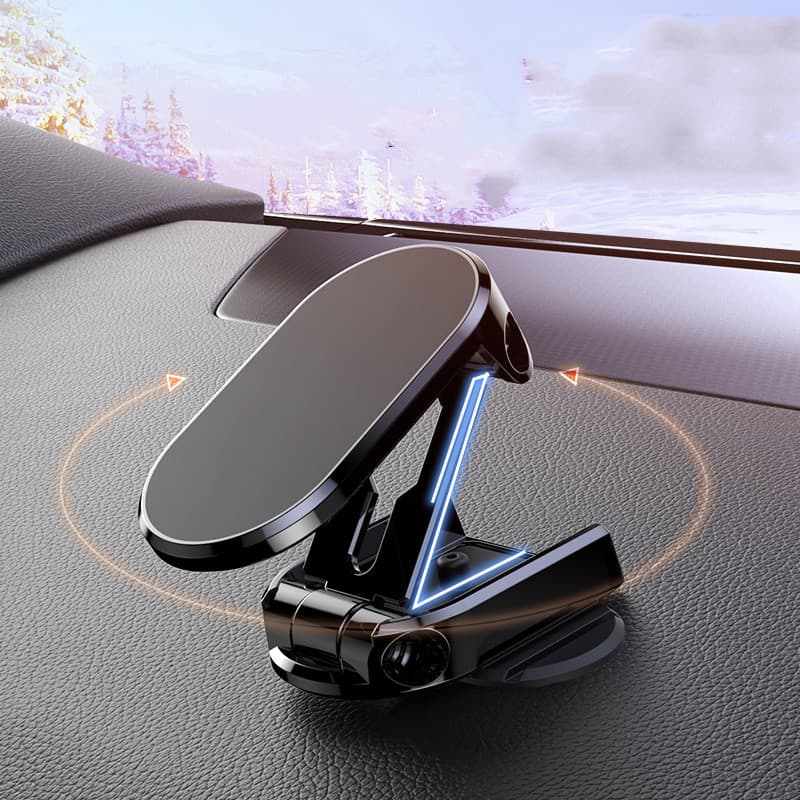 Soporte magnético para auto con rotación 1080°