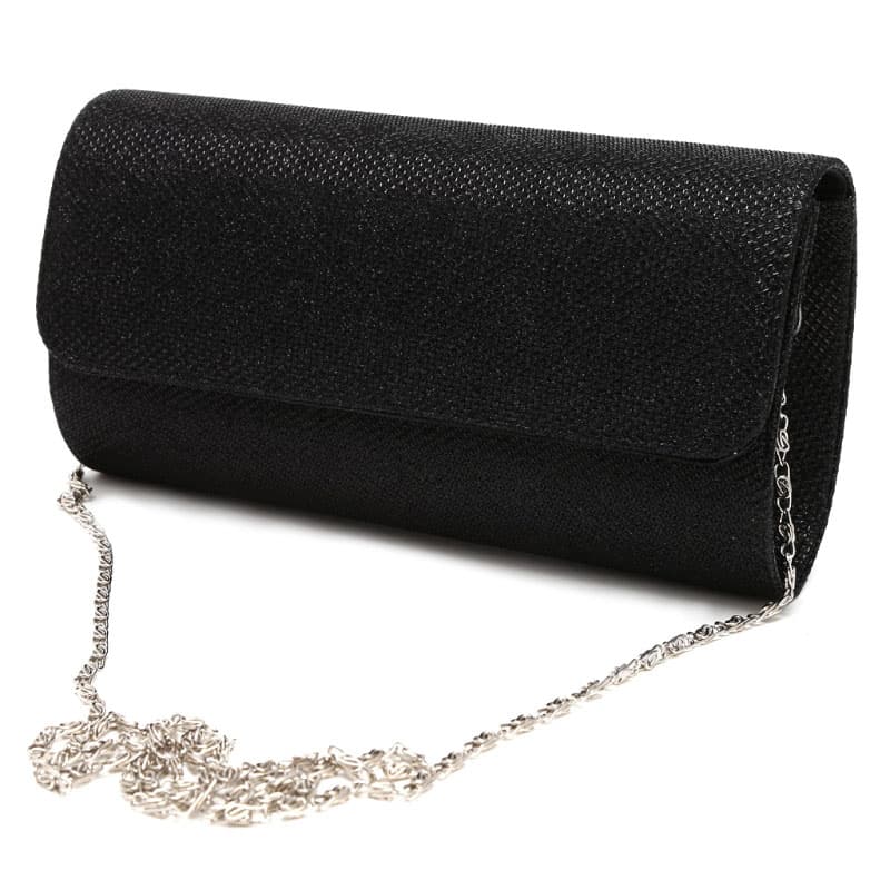 Clutch de noche con lentejuelas y seda