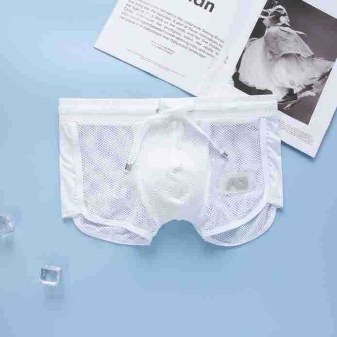 Boxer clásico hombre transpirable de malla suelta