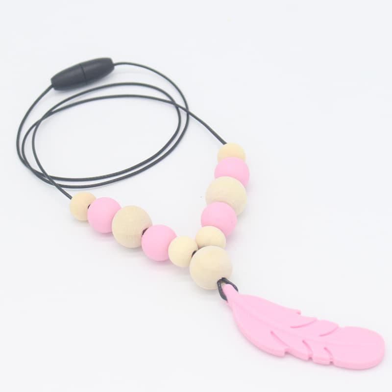 Collar dentición de silicona suave para bebé