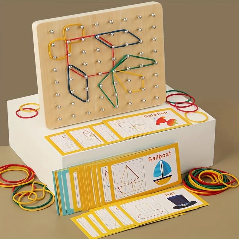 Juego de herramientas para dibujo de madera