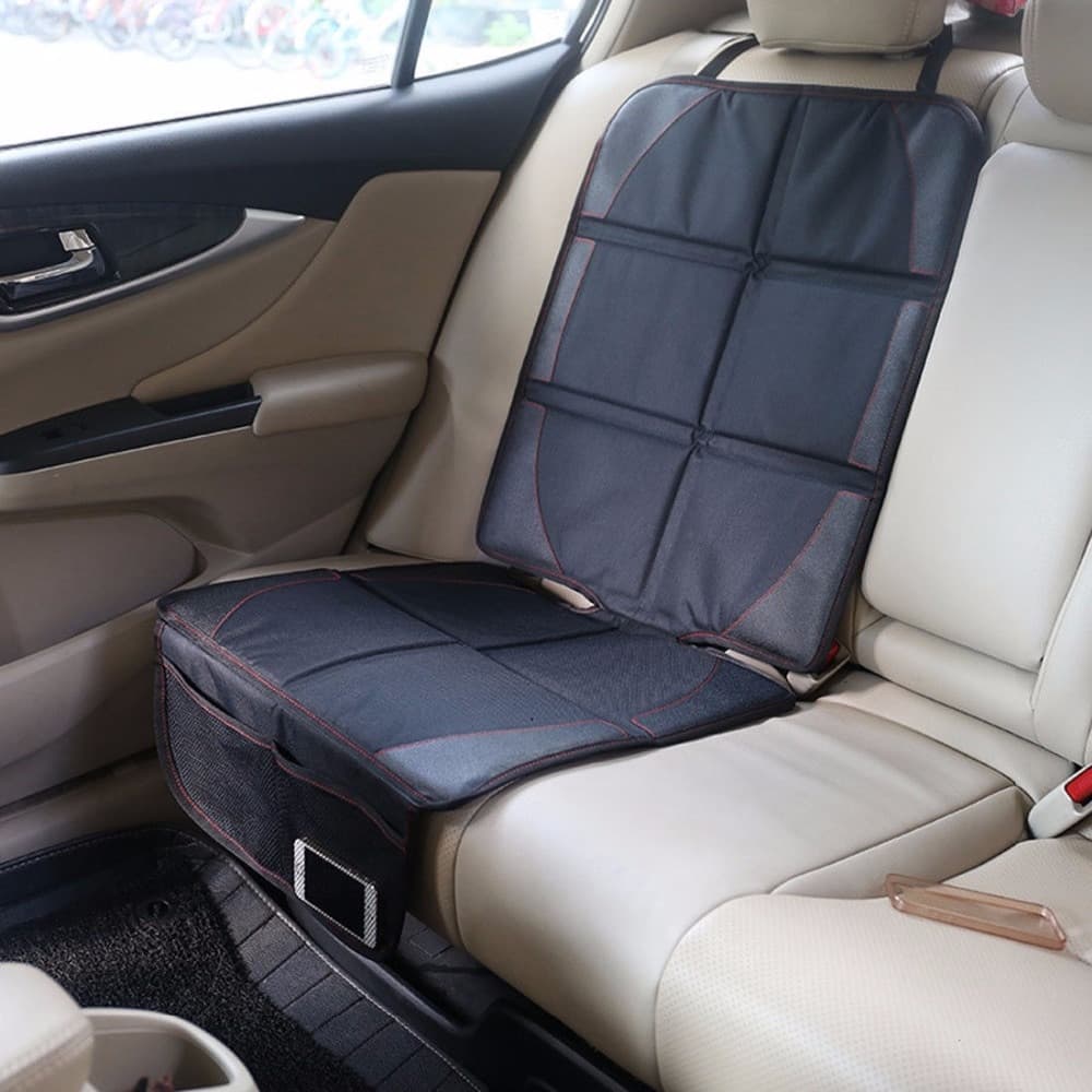Protector de asiento de coche para asiento de seguridad infantil