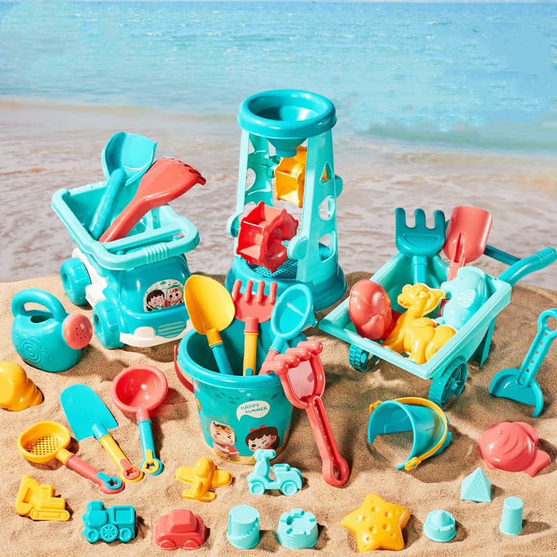 Set de juguetes para playa con accesorios