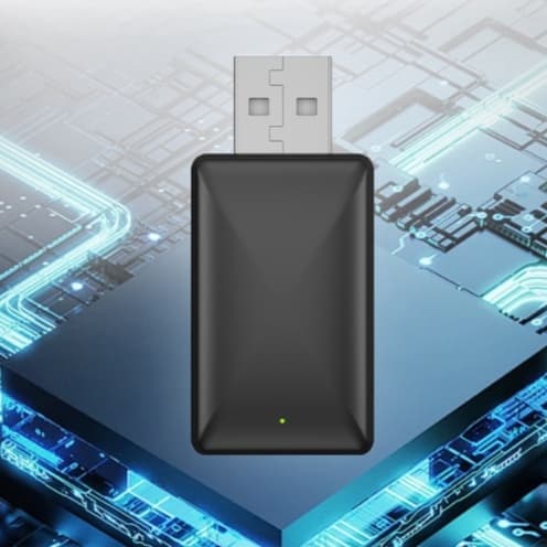 Adaptador inalámbrico 2 en 1 para auto