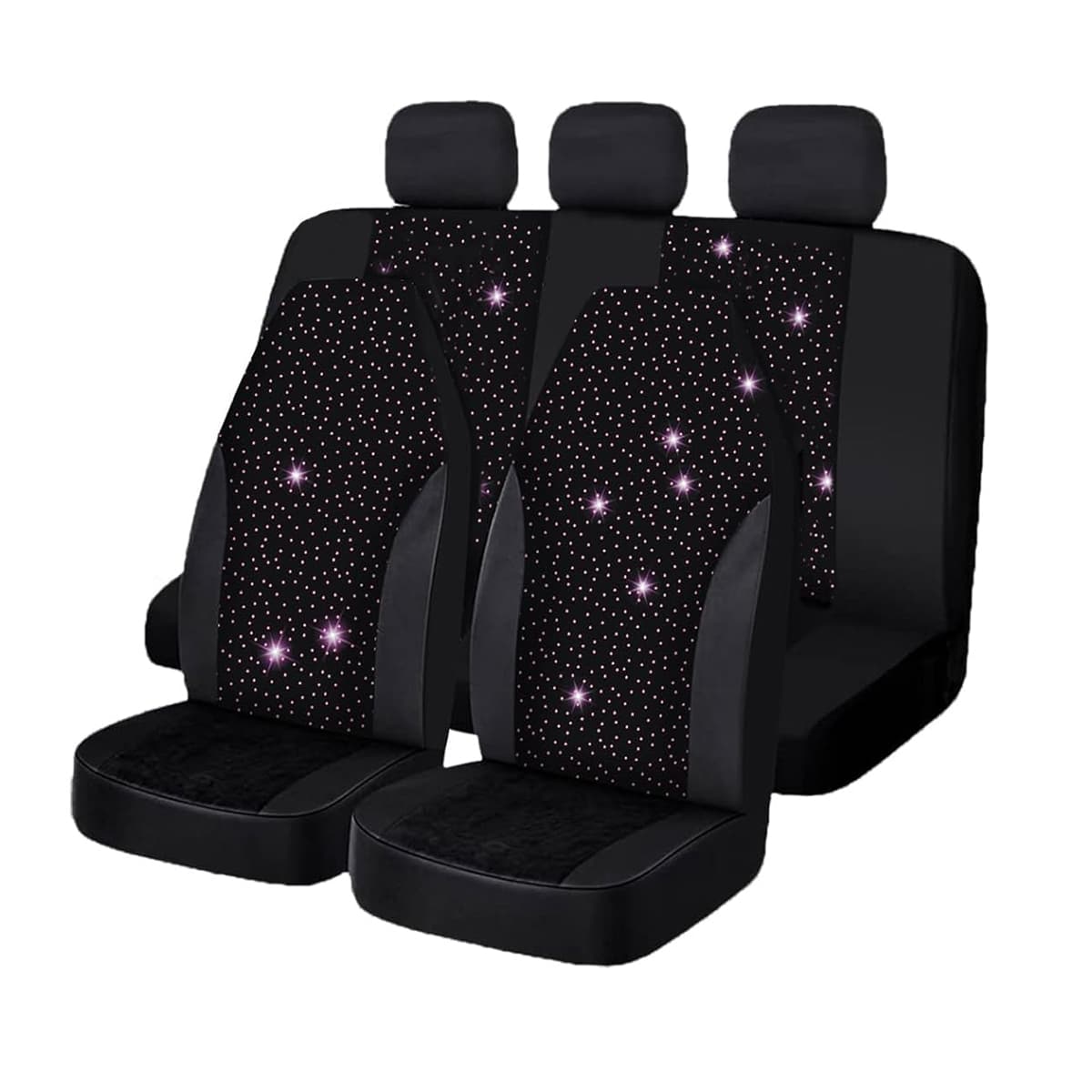 Funda de asiento auto 5 asientos, diseño clásico, 2mm
