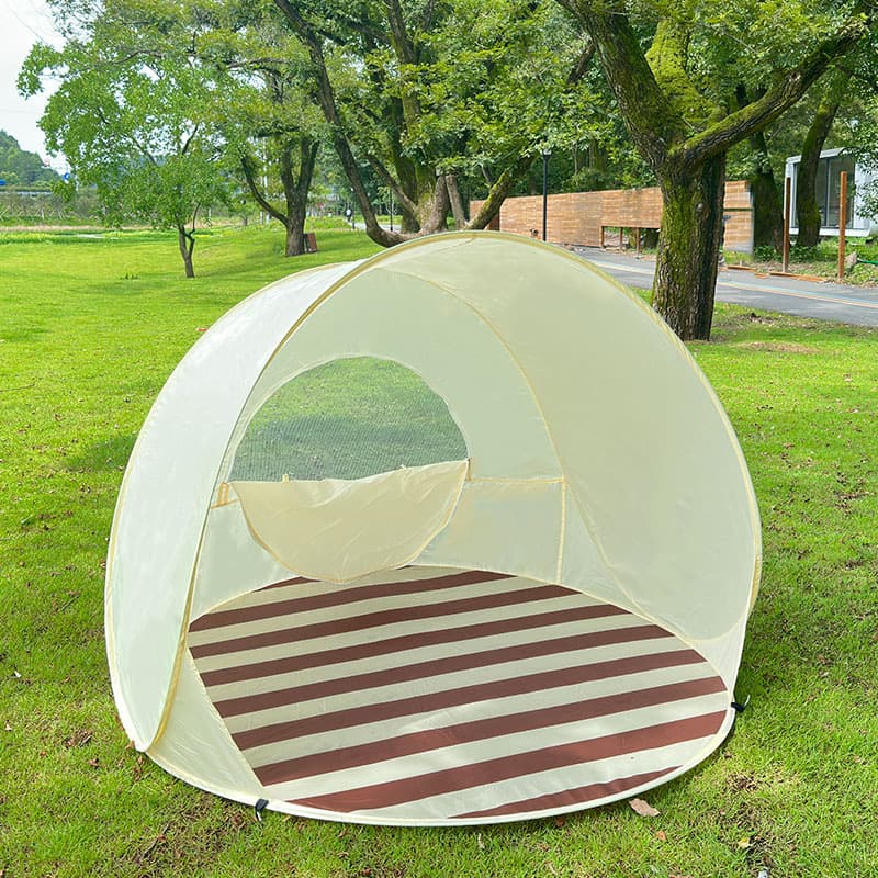Carpa emergente con protección solar
