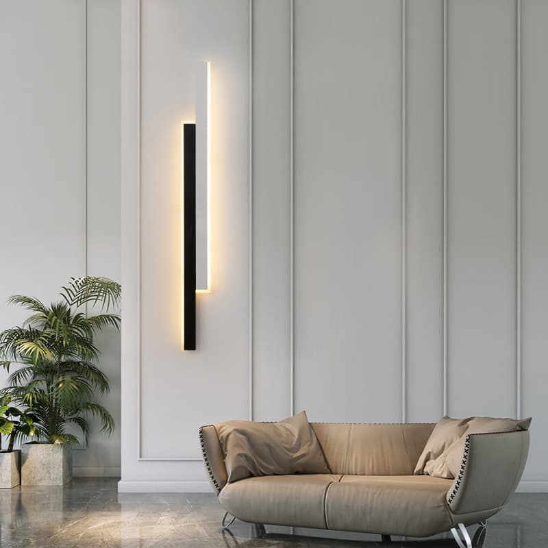 Lámpara de pared simple para mesita de noche
