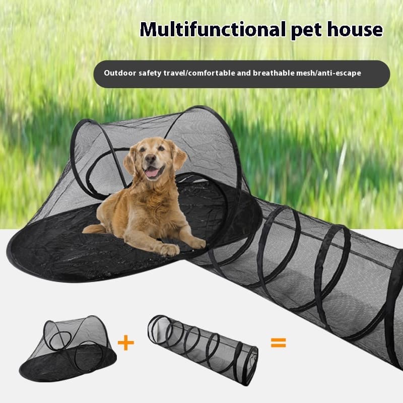 Túnel plegable para gatos