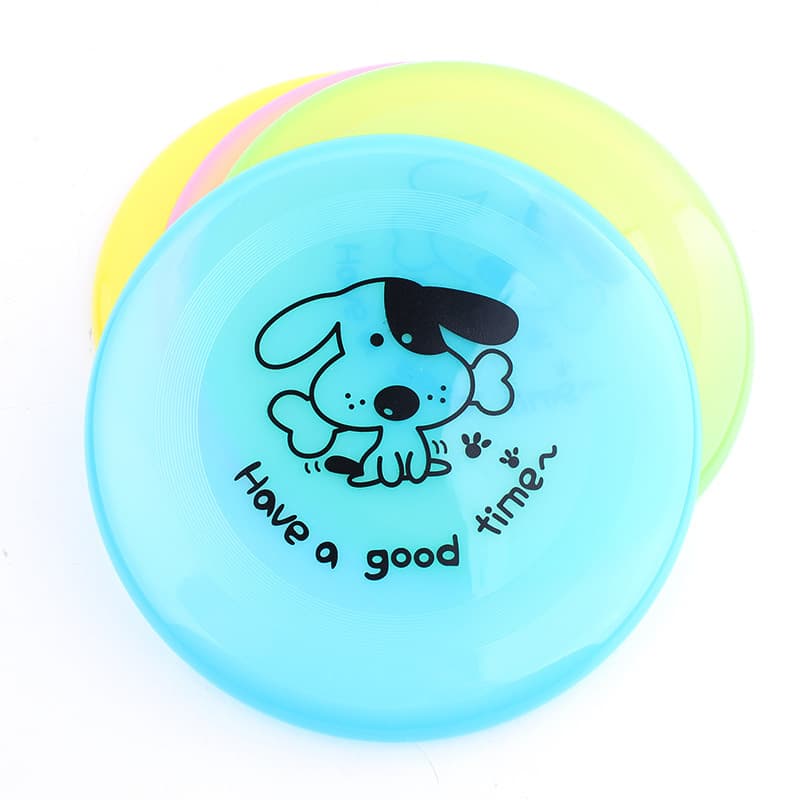 Disco volador de silicona para perros