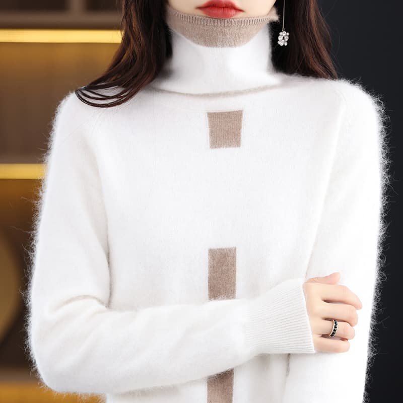 Jersey de mujer ajustado de terciopelo